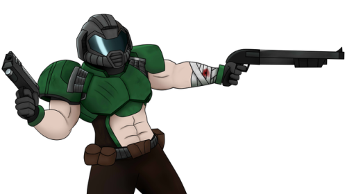 Doom Guy by Dynamo07X