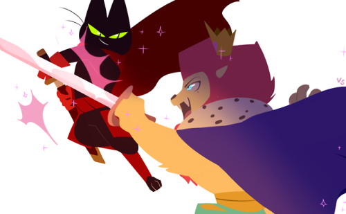 A Sparring Doodle + How About A Sad Heartbreak Story Behind The Gem And Crown? :’>
