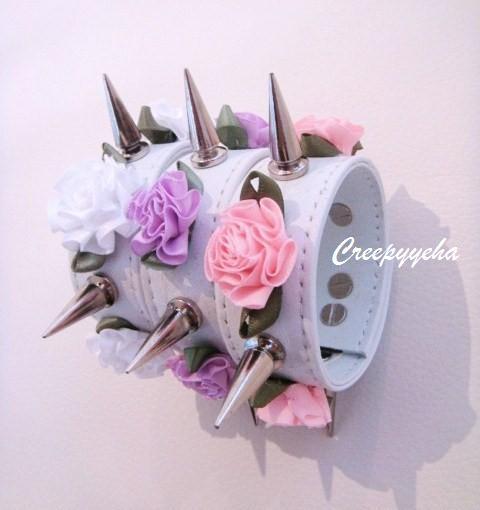diciplinekitten:  Creepy Yeha Leather Wrist Cuffs $24 $24 