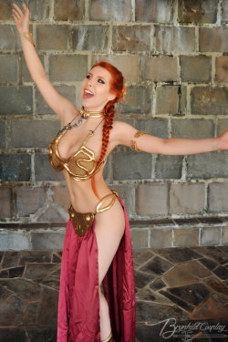 cosplayfanatics:  Slave Leia by Brynhild-Undomiel