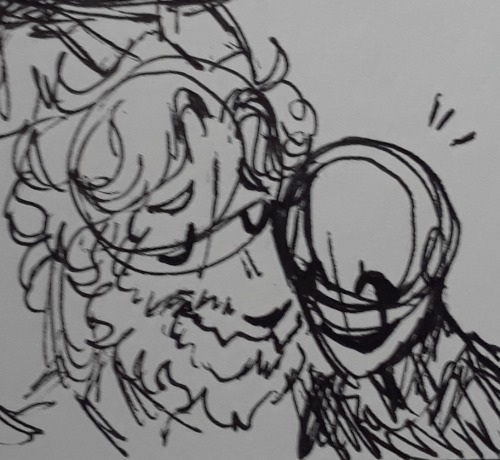The Kingdings / Asgore X Gaster Ship Is Literally Just Two Tired Touch-starved Old Men Who Need So Many