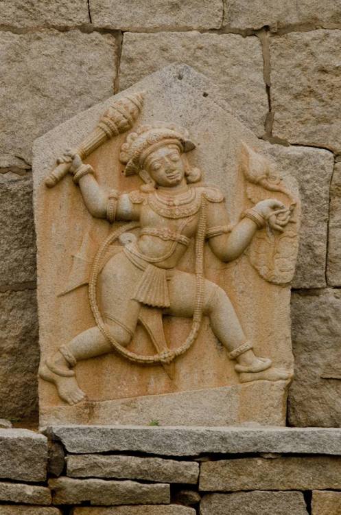 Veera stone, Hampi, Karnataka