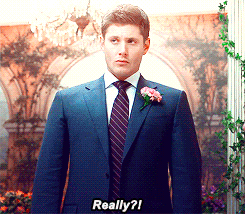 deanschevyimpala:  That one time when Sam told Dean that he’s getting married.
