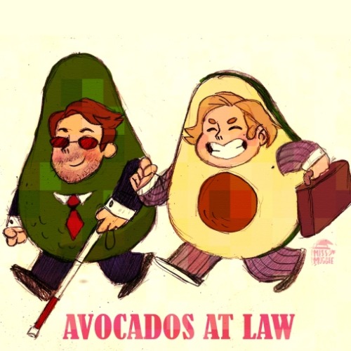 nerdythingsthatdontsuck: Foggy’s belly is the avocado seed you guys.via NTTDS