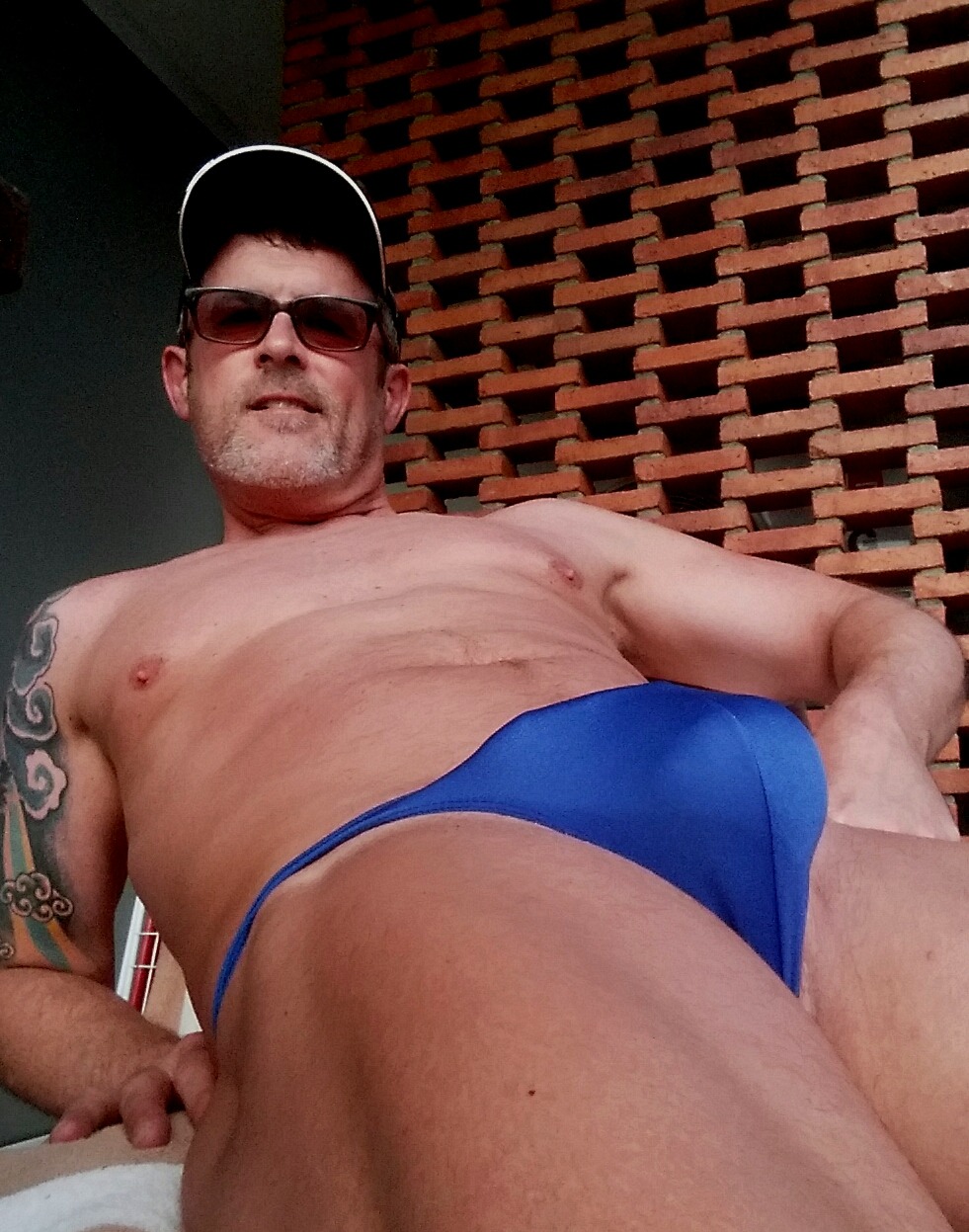 thong-jock:  Thonging on holidays in Puerto Vallarta in ½&quot; muscleskins