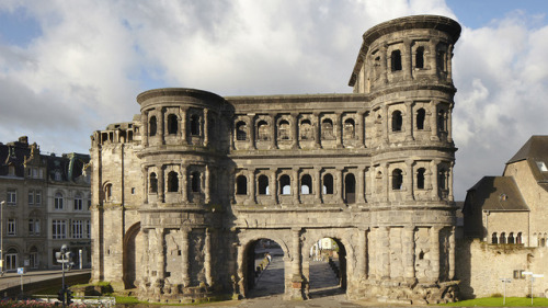 classicalmonuments: Porta Nigra Trier, Germany200 CEThe Porta Nigra was built in grey sandstone