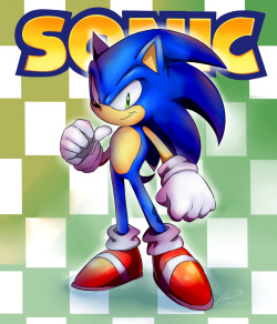 shadesoina:  sonic the hedgehog artwork is