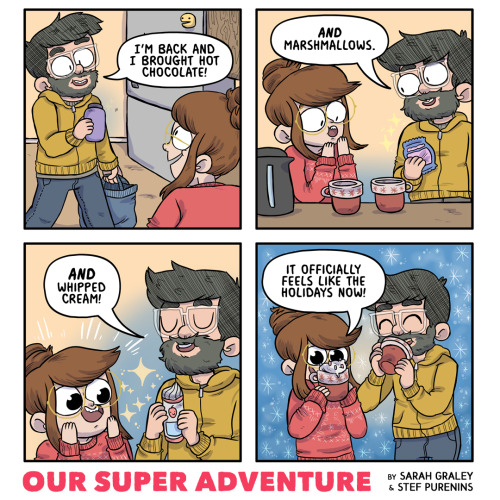 ☕☕☕! This throwback is from Our Super Adventure Volume 2! Available in comic shops and book shops th