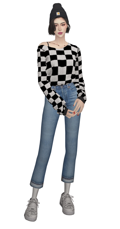 LOOKBOOK_2#1 Hair / Necklace / Top1 / Top2 / Bottom / Shoes@darkosims3 @magnolia-c @serenity-cc @hel