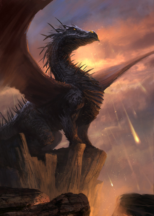 fantasyandscifictionart:  Fire Dragon by gerezon 