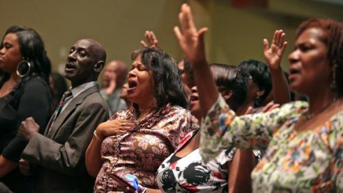 stereoculturesociety: CultureHISTORY: #MikeBrown Funeral - August 2014  Mike Brown casket w/ St