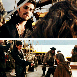 best of once upon a time → 2x04 The Crocodile (captain hook)