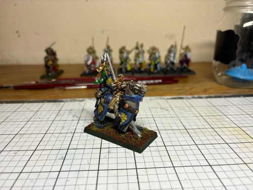 Tonights Questing Knights, A GW One This Time. Think Im Happy With This One. Used Some Green Stuff To