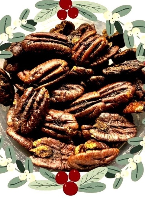 Spicy - Hot And Spicy Pecans Warm Spicy Pecans Are A Great Snack Just About Any Time!