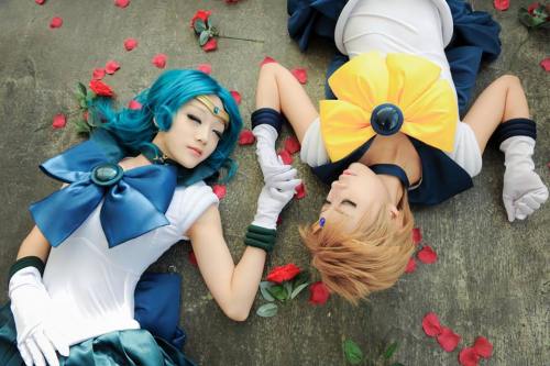 Sailor Moon - Sailor Neptune & Sailor Uranus