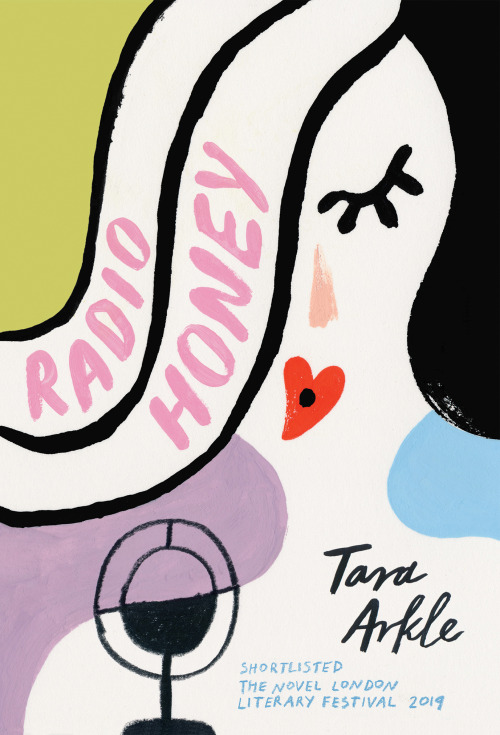 Radio Honey cover design for Tara Arkle’s debut novel 