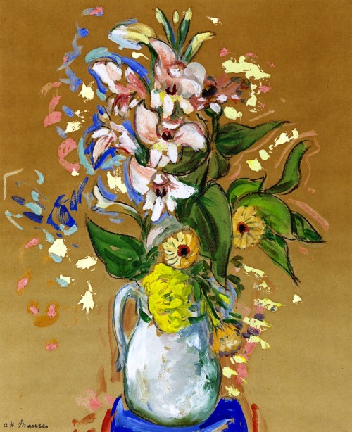 Flowers in a Vase, Alfred Henry Maurer