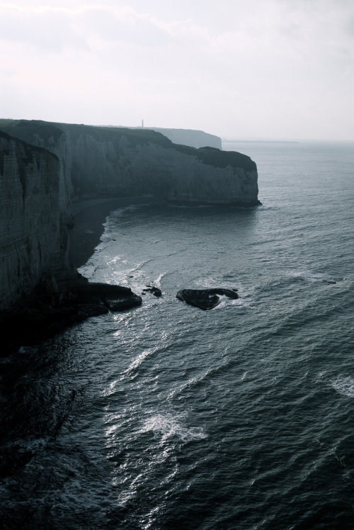 travelingcolors:Cliffs of Etretat, Normandy | France (by annamarcella24)