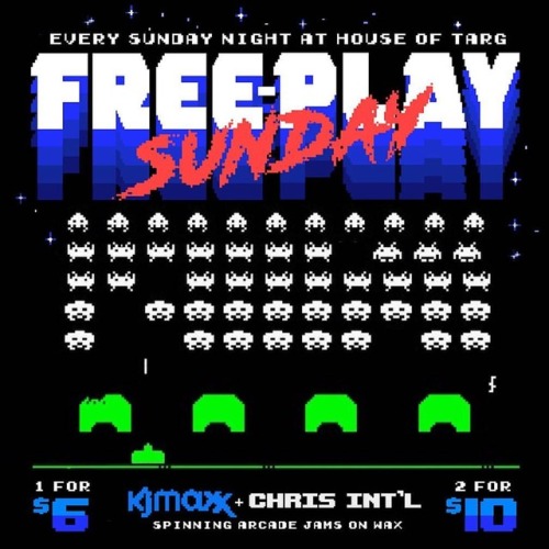 TONIGHT!! Doors@8pm for TOUGHEN UP! #FREEPLAY Sundays with your host DJ @kjmaxxx and guests spinnin’