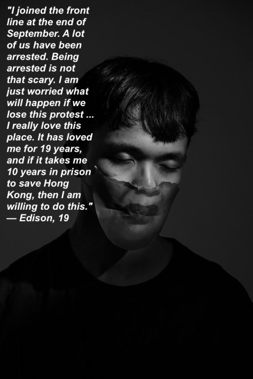 mornington-the-crescent:postcitywave:Faces of Protest: The Fight for Hong Kong Photographs by A