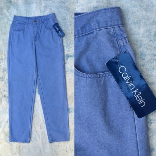 SOLD these great deadstock Calvins just now in the old @Etsy shop! #mousetrapvintage #vintagedenim #