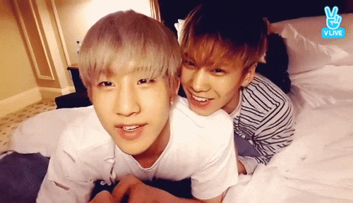 moon-hyuks:  our cuddly rap line rocky was so touchy