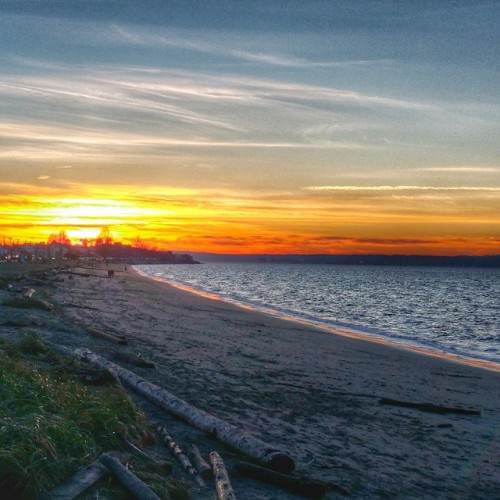 #sunset #alki #westseattle #moreseattle #vzwbuzz #galaxynote4