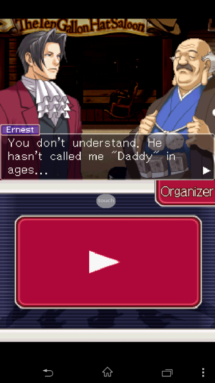 outofcontextaceattorney:  Ernest: “As you know, Manfred and I go way back.”Ernest: &ldqu
