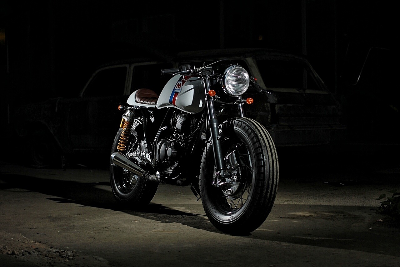 caferacerpasion:  Yamaha Scorpio 225 Cafe Racer â€œThe Marathonâ€ by Studio