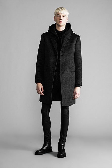 bothsidesguys: Benjamin Jarvis in BLACKBARRETT by Neil Barrett  FW14 Lookbook.  blackbarrett.com