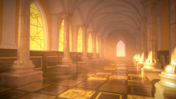 abadtime:  latiprod:  [Undertale] Judgment Hall WIP  Absolutely beautiful. Wow. 