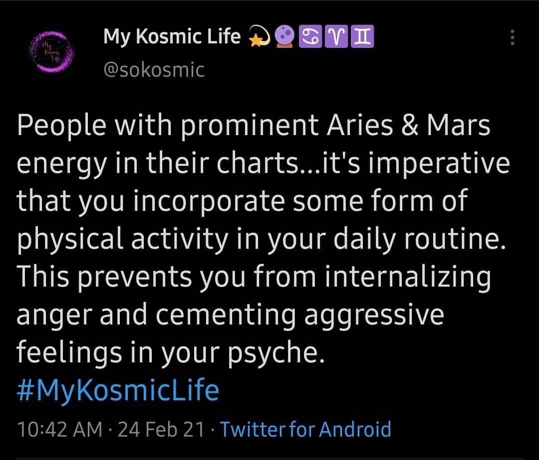 ♈♂ Follow me on Twitter @sokosmic
.
.
.
.
#Aries #Taurus #Gemini #Cancer #Leo #Virgo #Libra #Scorpio #Sagittarius #Capricorn #Aquarius #Pisces #Birthchart #NatalChart #Readings #Astrology #Astrologer #twitter #AstrologyMemes #astrologist...