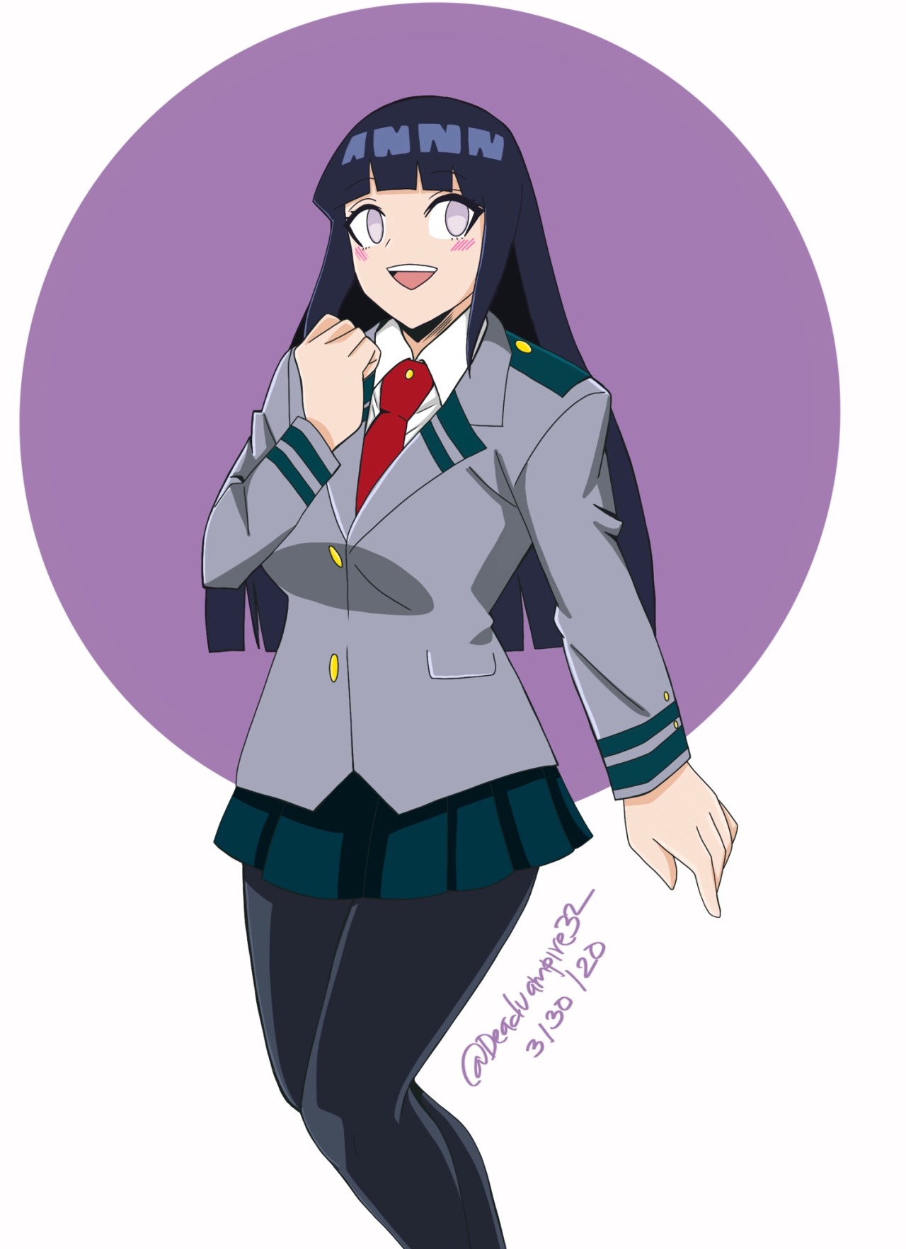 Deadvampire32[DV32] — Hinata Hyuga MHA style