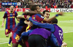 piqueque:  Memorable matches: FC Barcelona beats Manchester United 3-1 and becomes