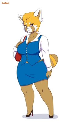 spicynomnoms:  TWITTER|FURAFFINITYReady to work Retsuko