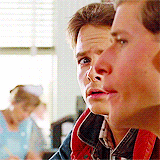 fybacktothefuture:  Marty’s cutest moments → Back to the Future Part I 