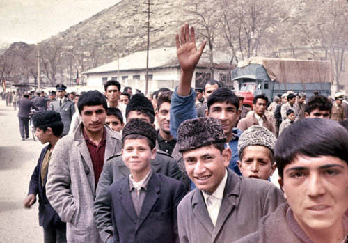 Afghan boys in 1960s