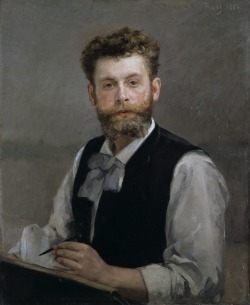 Alfred Roll (self-portrait), 1885