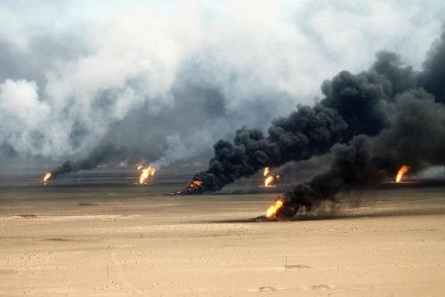 Blowing out the Fires of Hell with The Big WindIn August of 1991 the Iraqi Army under Saddam Hussein