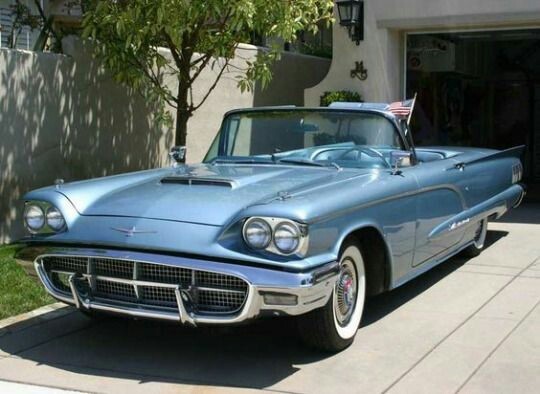 doyoulikevintage:1960 Thunderbird convertible