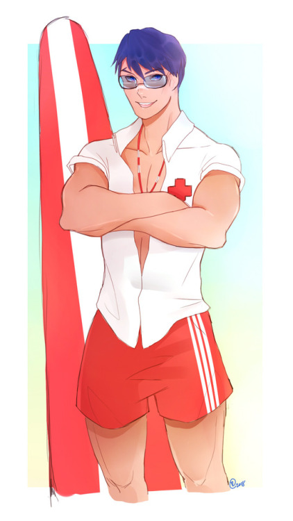 Lifeguard Iida!The goodest boy in all the land  ( ´∀｀)♡