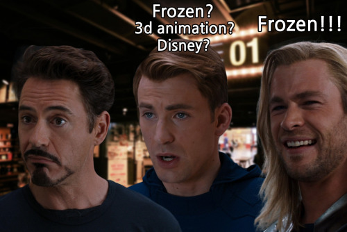 constable-frozen:  AvengersFrozen