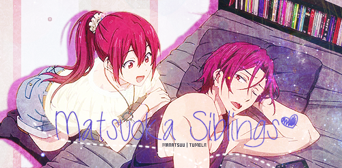 aipons:  Matsuoka Rin and Matsuoka Gou (Episode 5) 