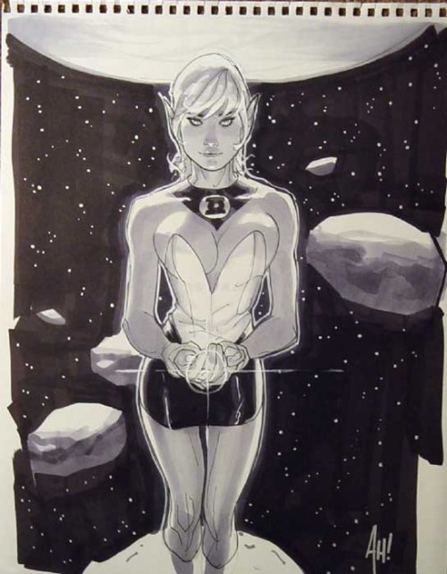 artverso:  Adam Hughes - Arisia 