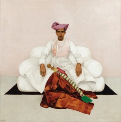 artimportant:  Bernard Boutet de Monvel - H.H. The Maharajah of Indore, 1934   Oil on canvas, 85 x 85 cm. 