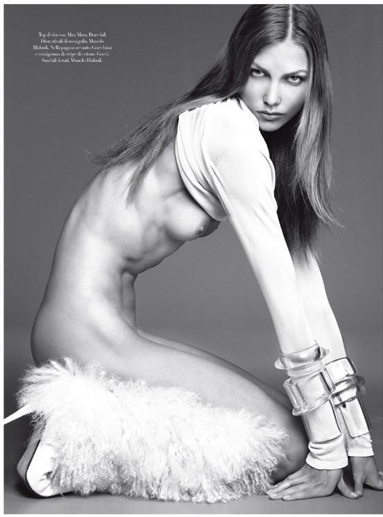  Vogue Italia - Body By Kloss Steven Meisel - PhotographerKarlie Kloss - Model