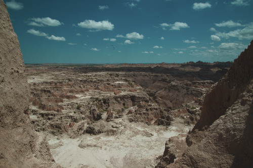 Badlands of South Dakota.