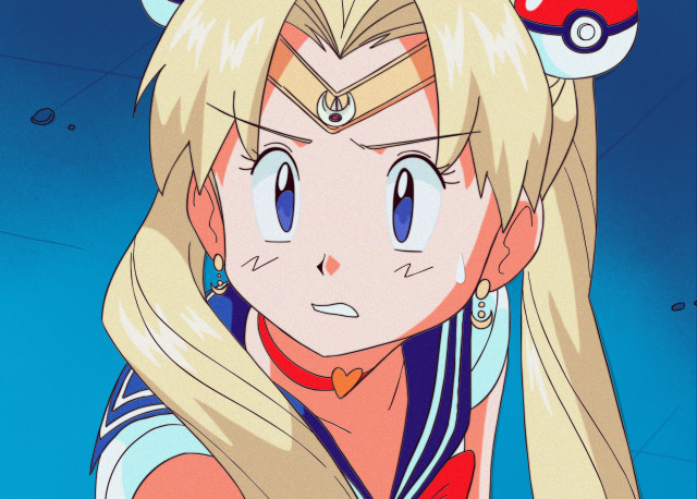 Sailor Moon but OS Pokémon style 🌙