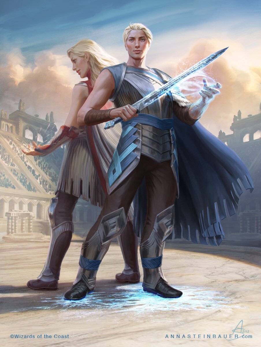 mtg-realm: Magic: the Gathering - Planeswalker Twins It is a great rarity that siblings,