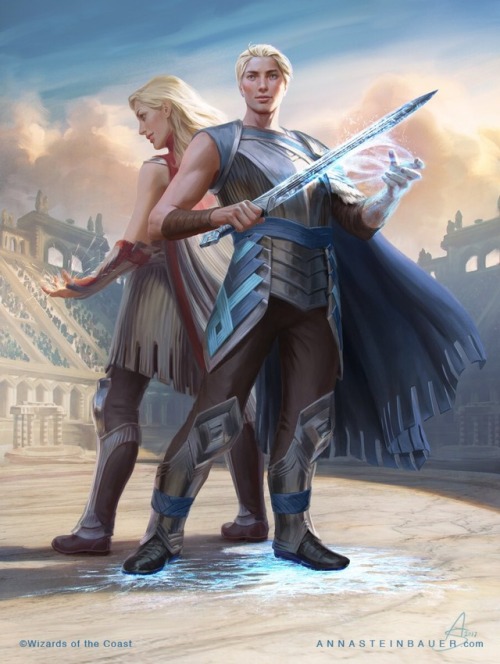 mtg-realm: Magic: the Gathering - Planeswalker Twins It is a great rarity that siblings, both have there spark ignite to become Planeswalkers, but here is an example from the upcoming set Battlebond. Whether it was some traumatic event the twins endured